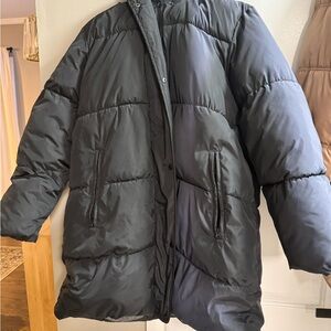 Ava & Viv Water Resistant Puffer in Black